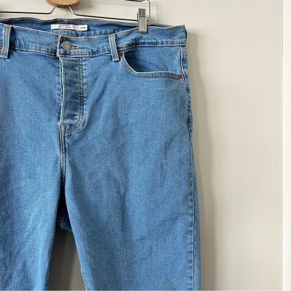 Stretchy High-Rise Wedgie Skinny Ankle Length Jean - Levi's Premium - Picture 6 of 14